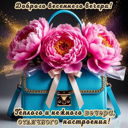 Открытка Добрый вечер