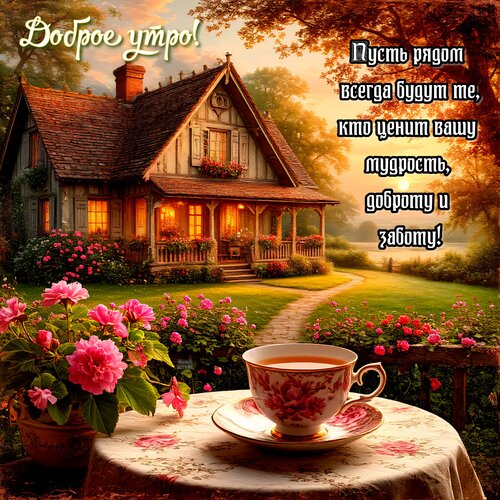 Открытка Доброе утро!