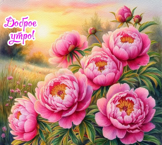 Открытка Доброе утро!