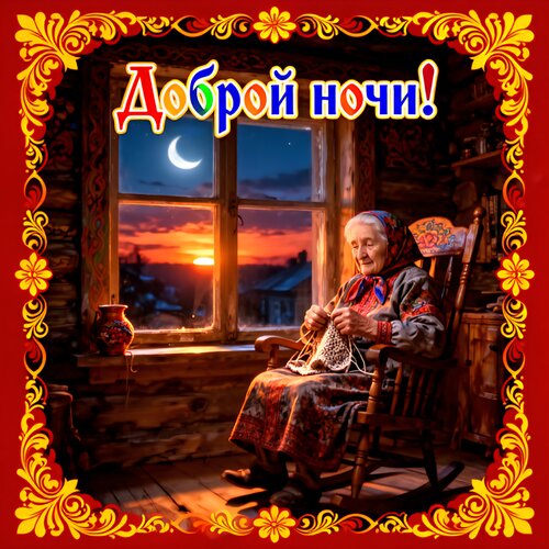 Открытка Доброй ночи!