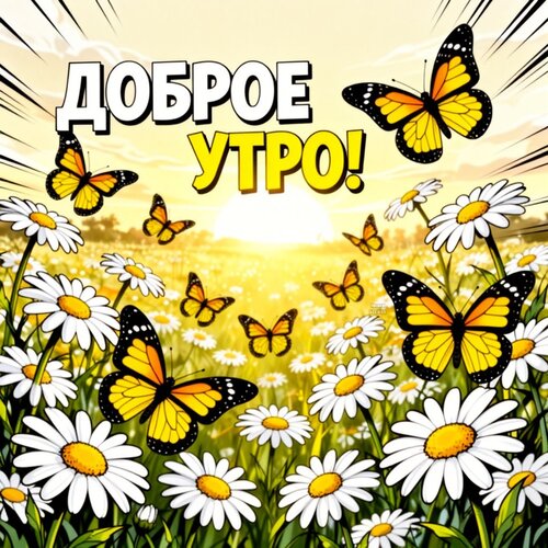 Открытка Доброе утро!