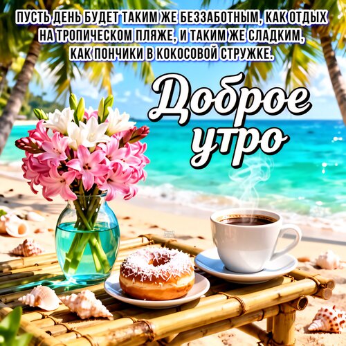 Открытка Доброе утро