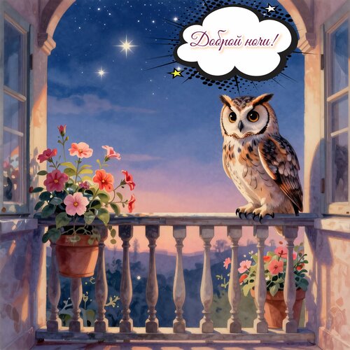 Открытка Доброй ночи!