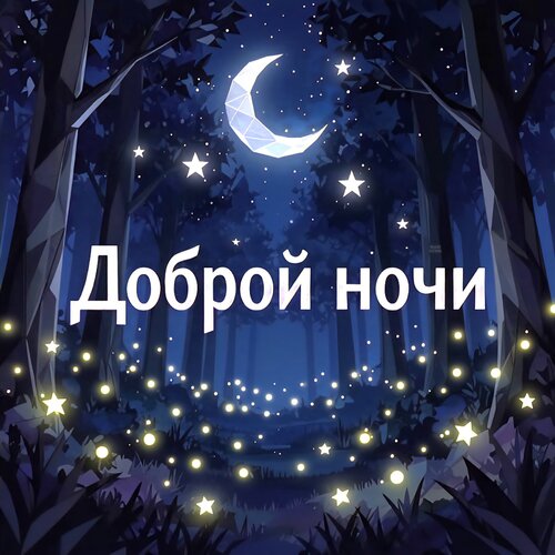 Открытка Доброй ночи