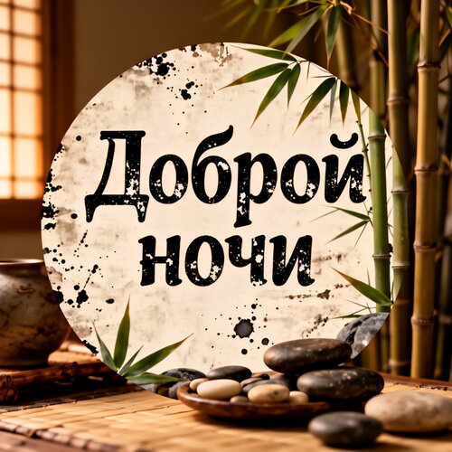 Открытка Доброй ночи