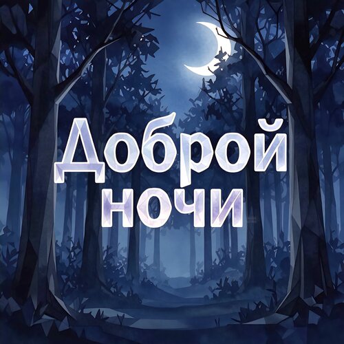Открытка Доброй ночи