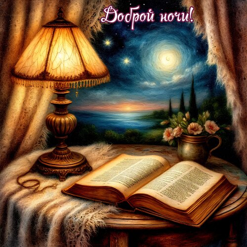 Открытка Доброй ночи!