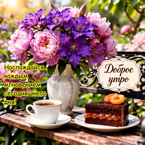 Открытка Доброе утро