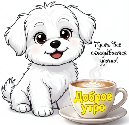 Открытка Доброе утро