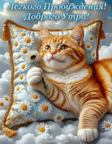 Анимированная открытка ДОБРОЕ УТРО!