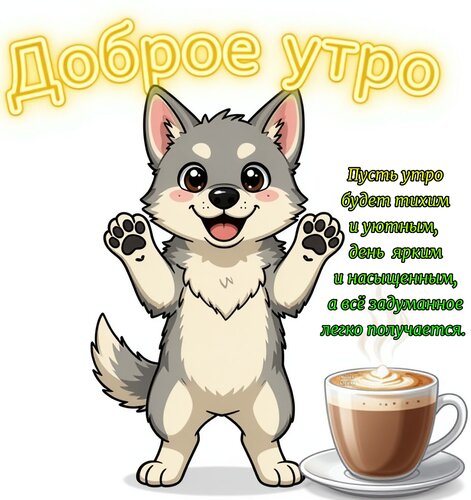Открытка Доброе утро
