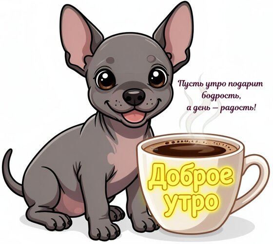 Открытка Доброе утро