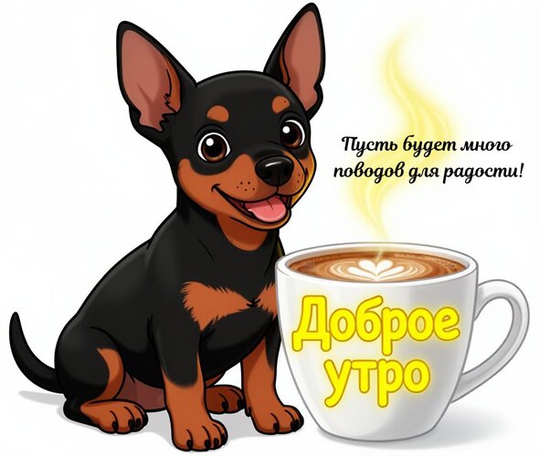 Открытка Доброе утро