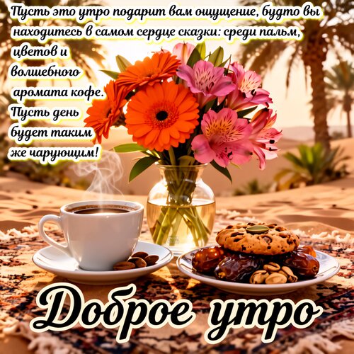 Открытка Доброе утро