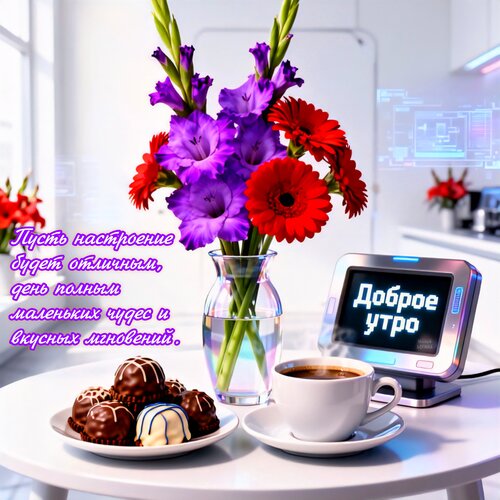 Открытка Доброе утро