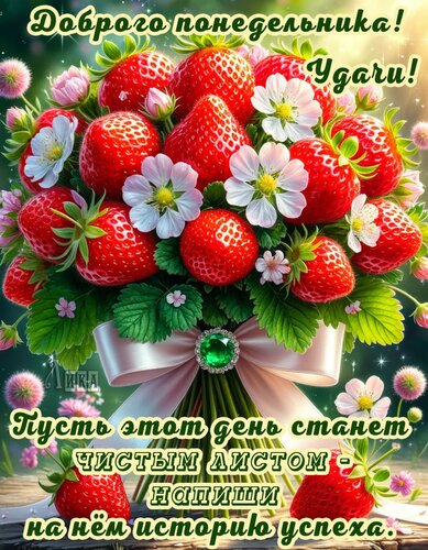 Открытка Понедельник