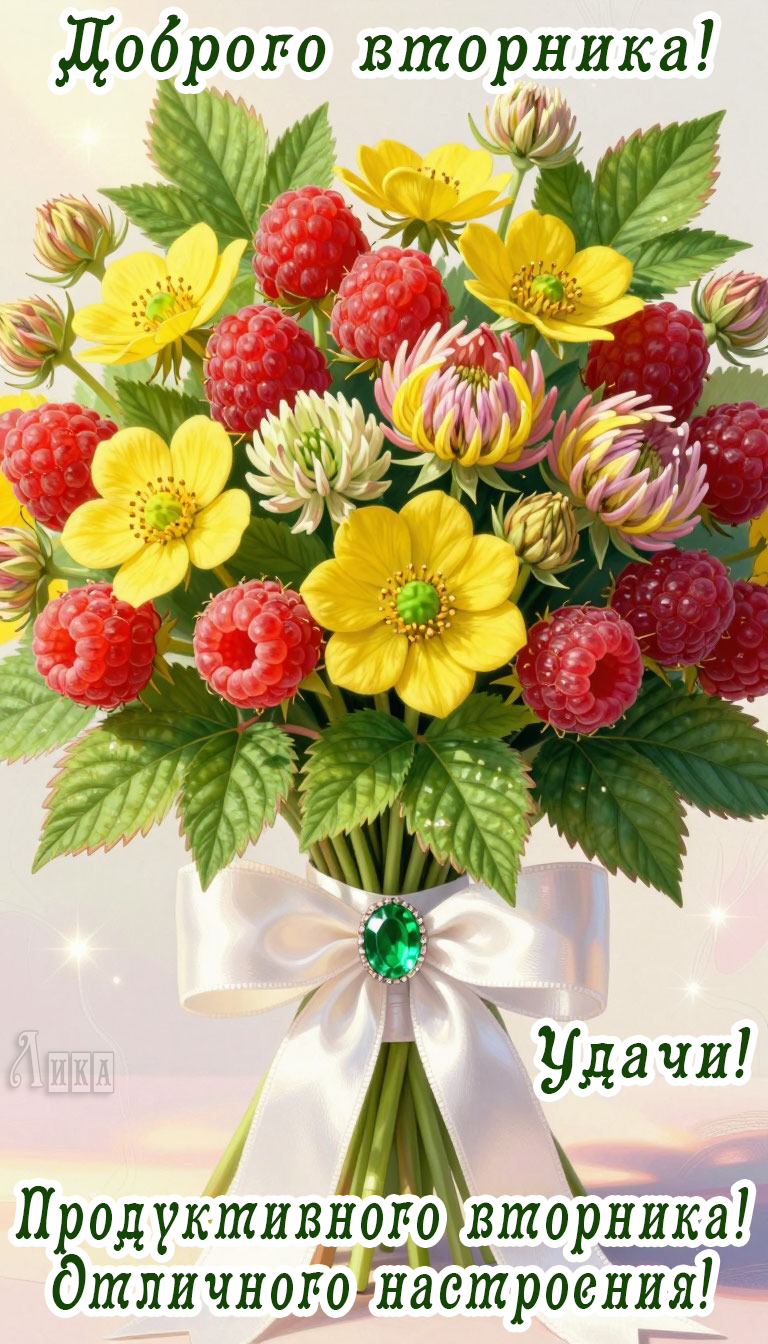 Открытка Вторник