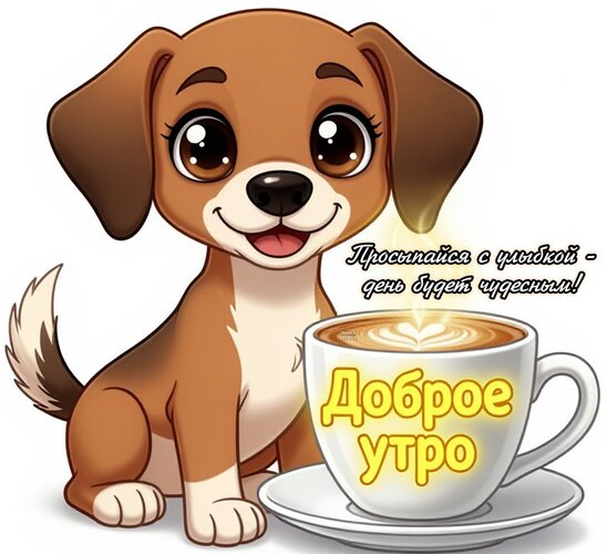 Открытка Доброе утро