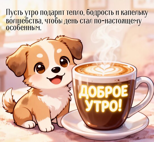 Открытка Доброе утро!