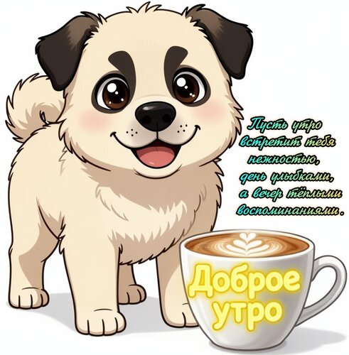 Открытка Доброе утро