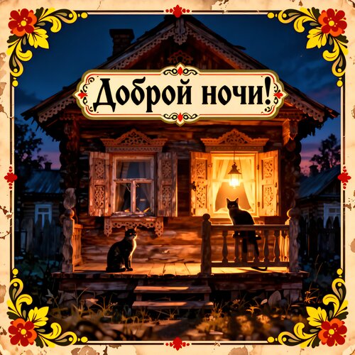 Открытка Доброй ночи!