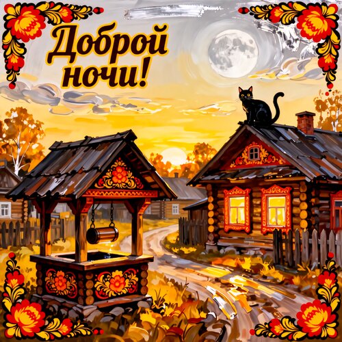 Открытка Доброй ночи!