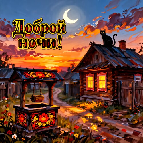 Открытка Доброй ночи!