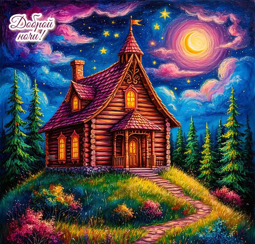 Открытка Доброй ночи!