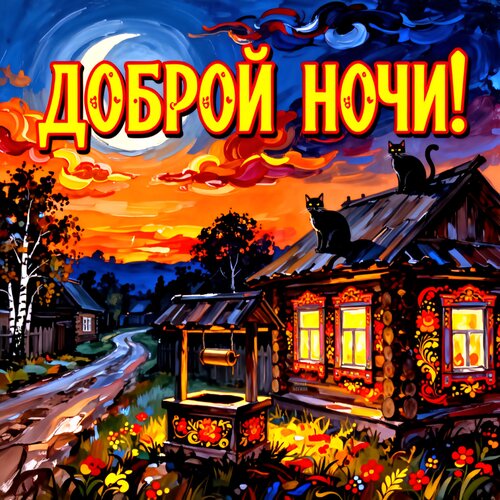 Открытка Доброй ночи!