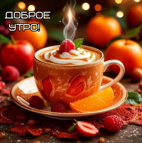 Открытка Доброе утро!