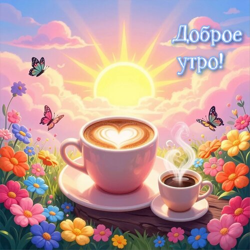 Открытка Доброе утро!
