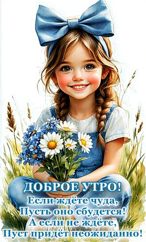 Открытка Доброе утро!
