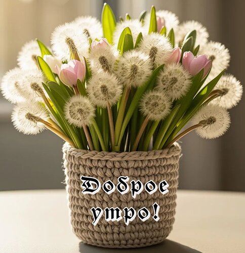 Открытка Доброе утро!