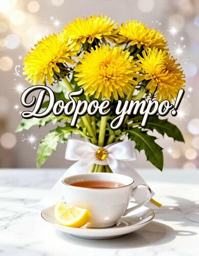 Открытка Доброе утро