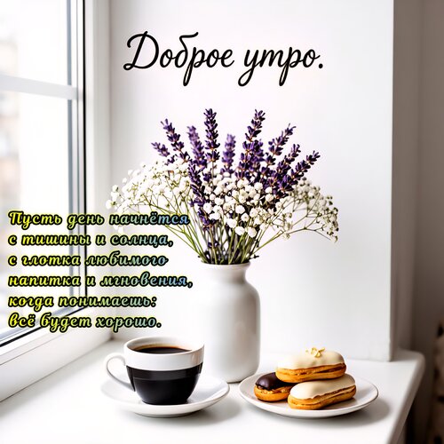 Открытка Доброе утро.
