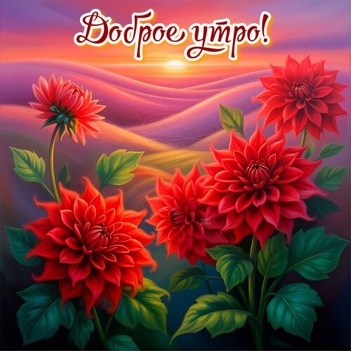 Открытка Доброе утро!