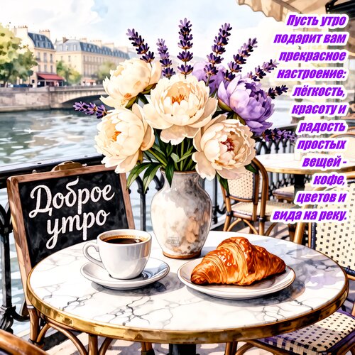Открытка Доброе утро