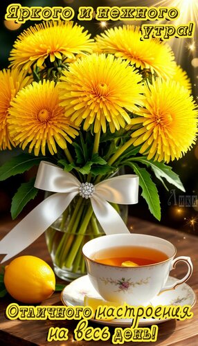 Открытка Доброе утро