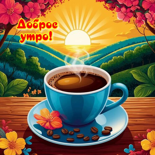 Открытка Доброе утро!