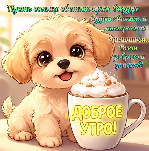 Открытка Доброе утро!