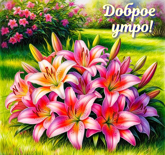 Открытка Доброе утро!
