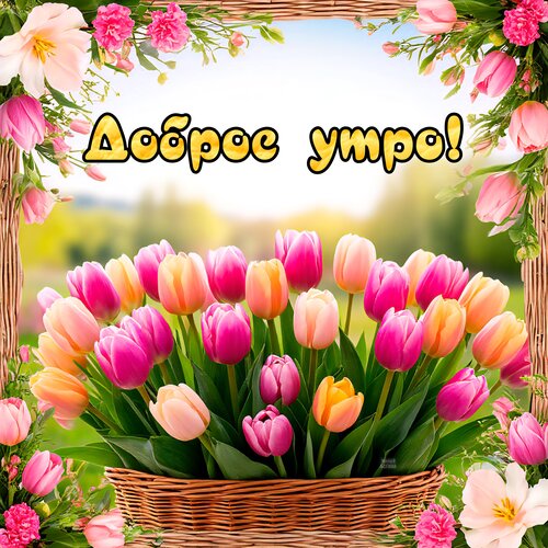 Открытка Доброе утро!