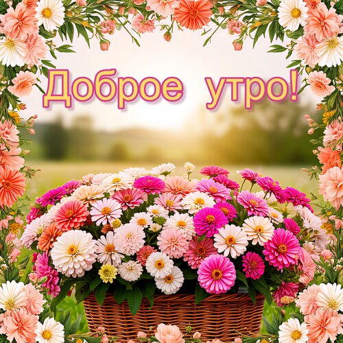 Открытка Доброе утро!