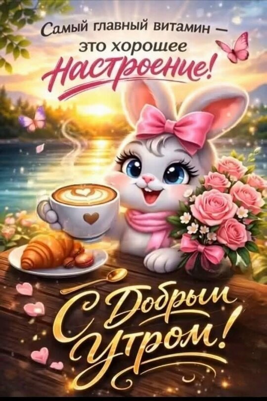 Открытка С добрым утром!