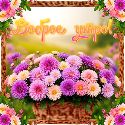 Открытка Доброе утро!