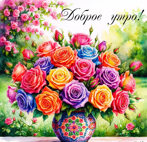 Открытка Доброе утро!