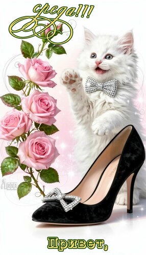 Открытка Привет, среда