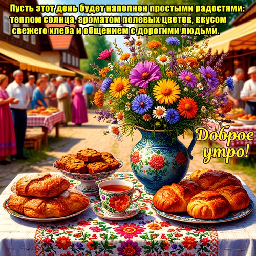 Открытка Доброе утро