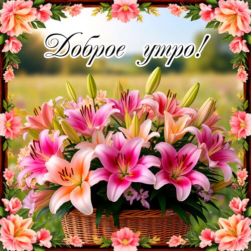 Открытка Доброе утро!