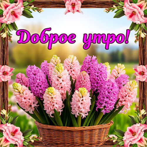 Открытка Доброе утро!